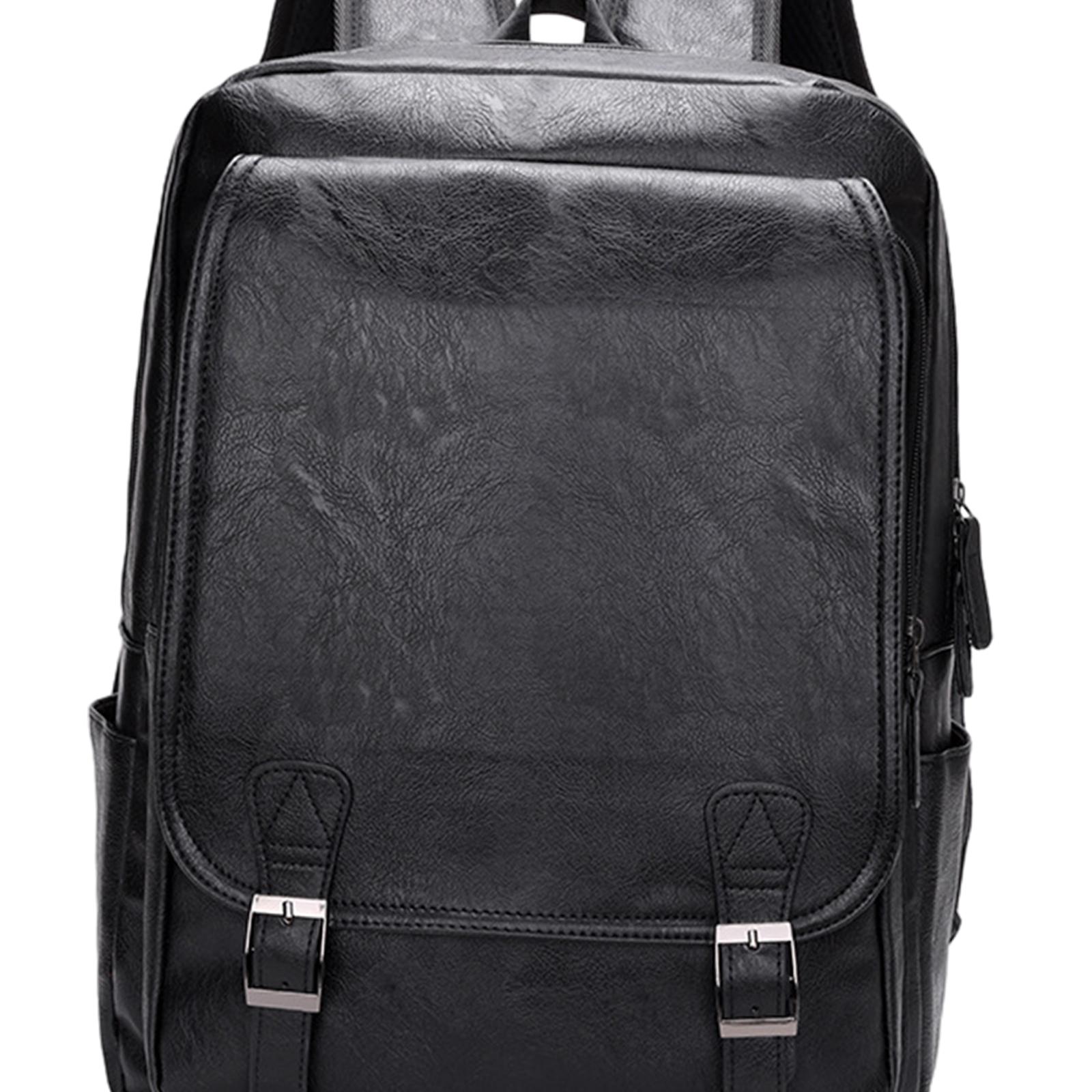 Herren-Laptop-Rucksack aus PU- – Leather Work Rucksack Mens Bewertung und Preis
