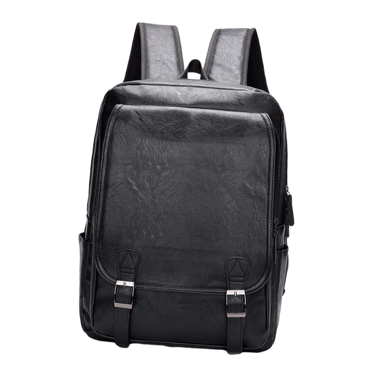 Herren-Laptop-Rucksack aus PU- – Leather Work Rucksack Mens Bewertung und Preis