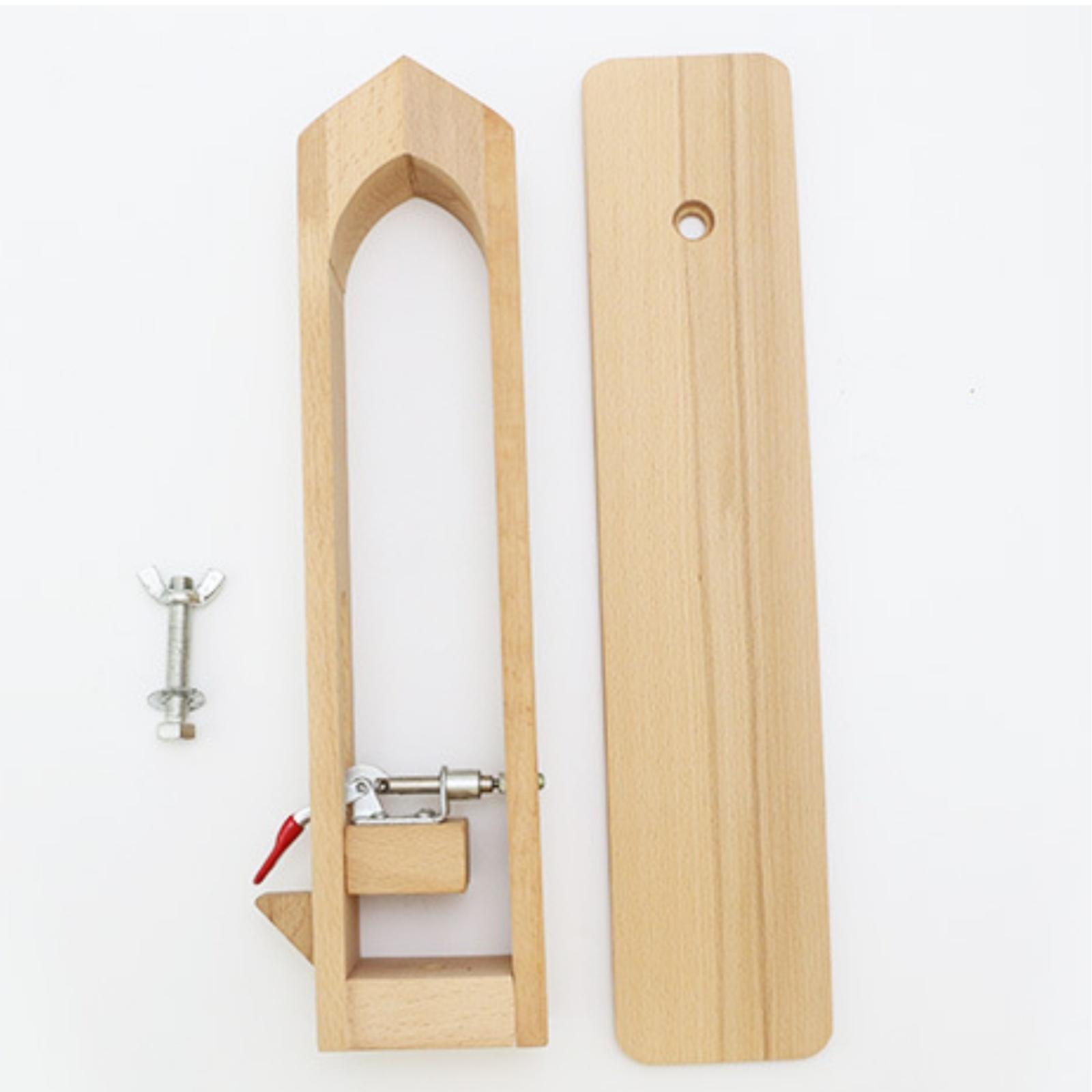 Buchenholz-Leder-Nähklemme, St – Leatherwork Hand Press Bewertung und Preis